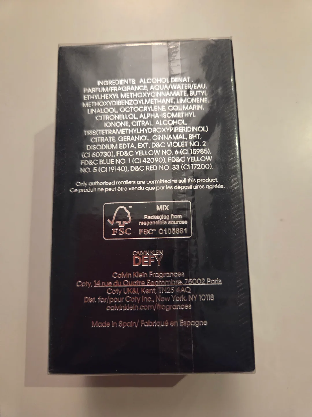 Calvin Klein Defy 50ml image indicator(2)