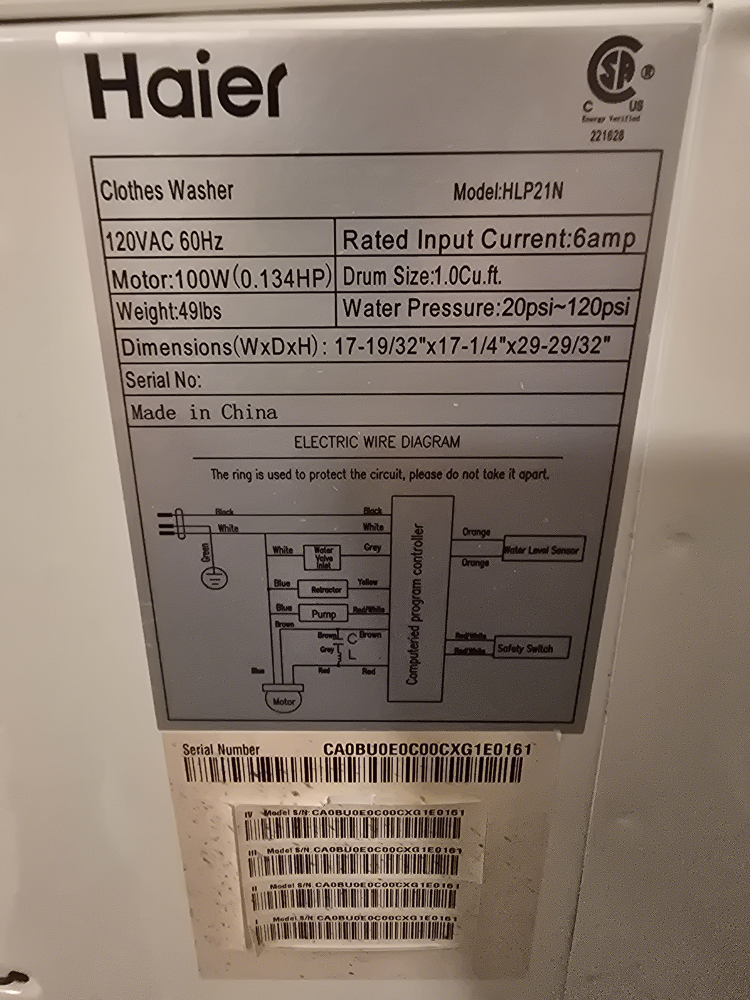 brand New Haier washer - photo 5