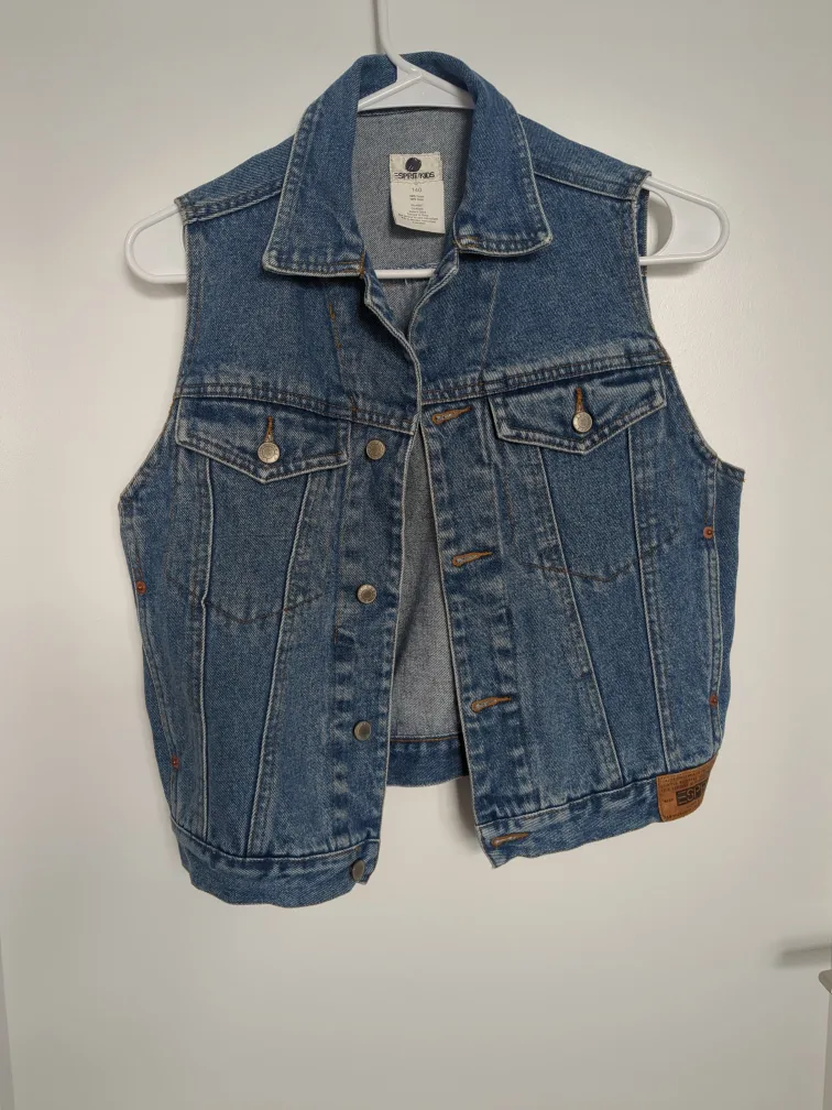 90s Esprit Denim Vest thumbnail