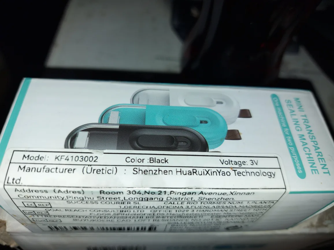 Mini Transparent Sealing Machine - Black thumbnail