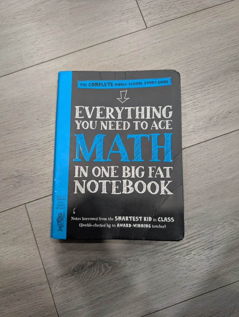 Everything You Need to Ace Math in One Big Fat Notebook thumbnail