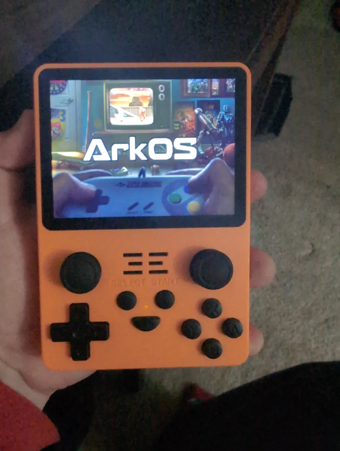 Powkiddy RGB20S Handheld Retro Game Console for emulation image indicator(4)