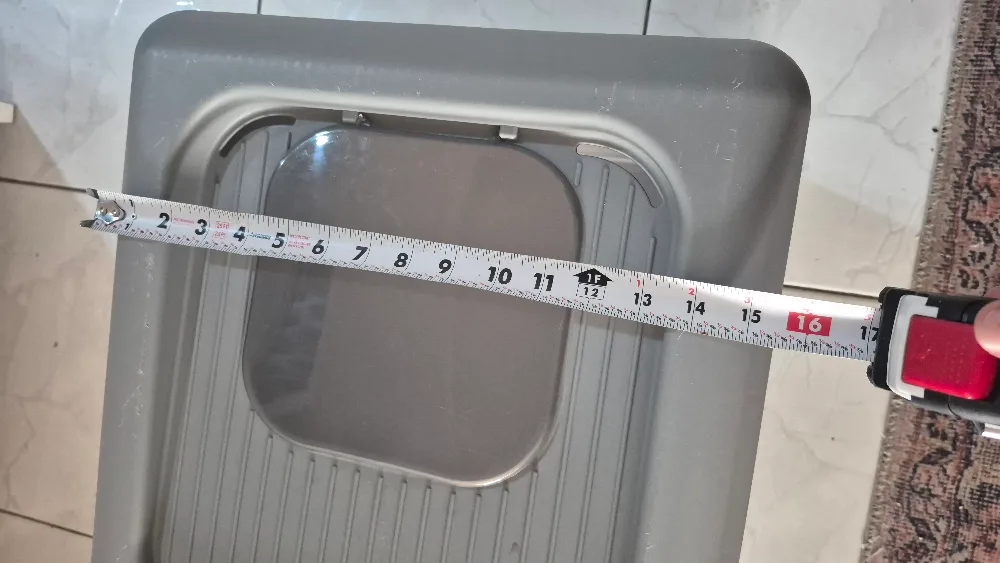 Grey Top Entry Cat Litter Box image indicator(5)