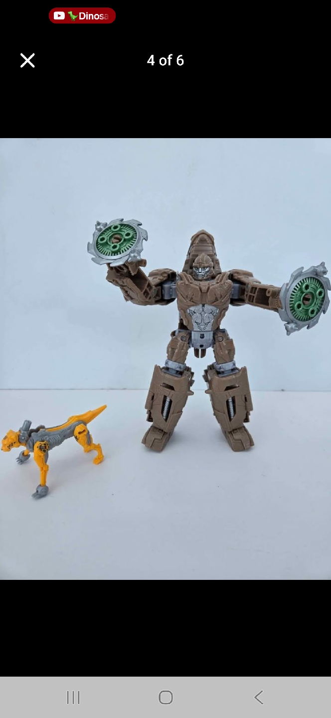 Transformers rise of the beast rhinox and cheetor - photo 2