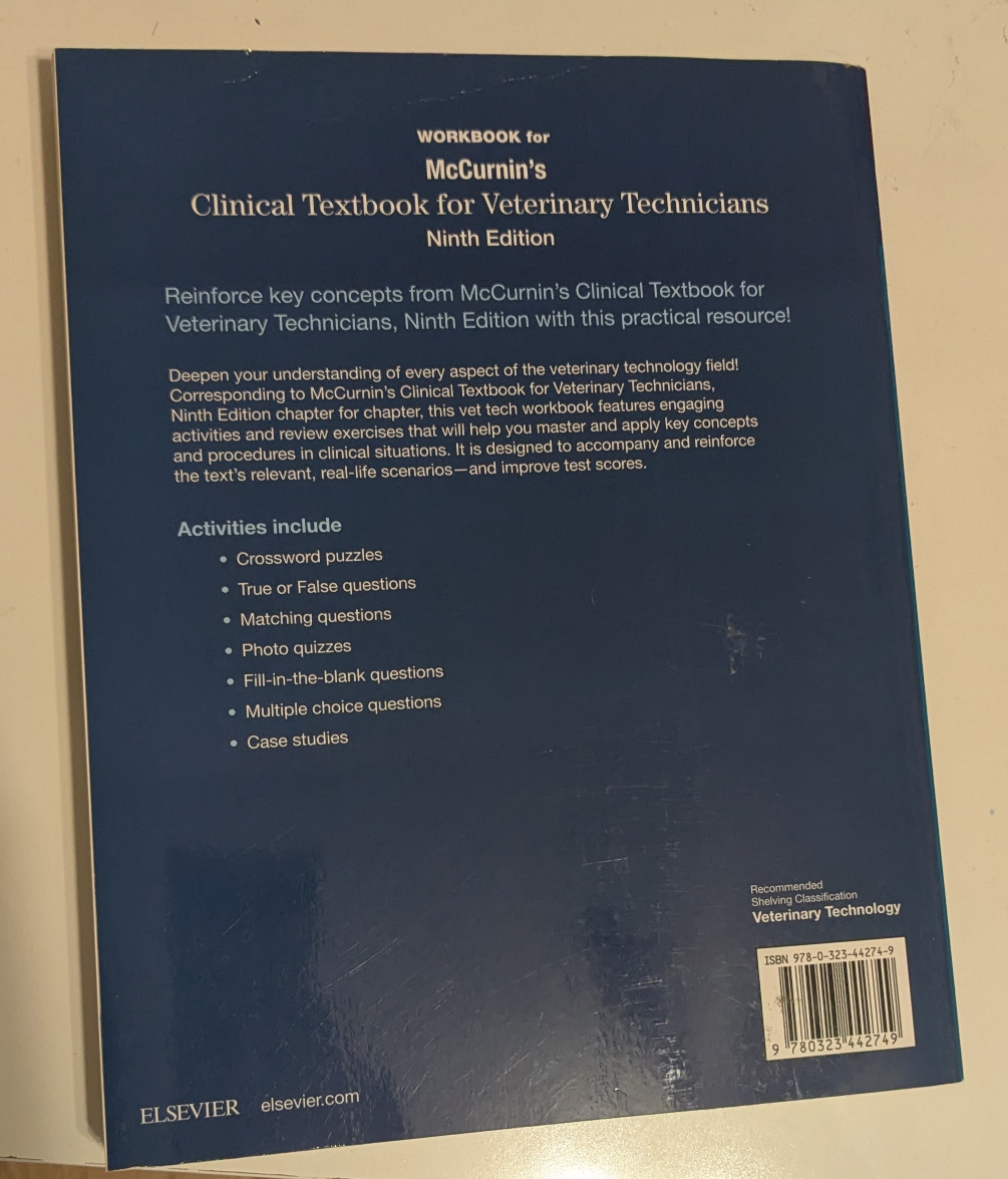 McCurnin's Clinical Textbook for Vet Techs + workbook - photo 5