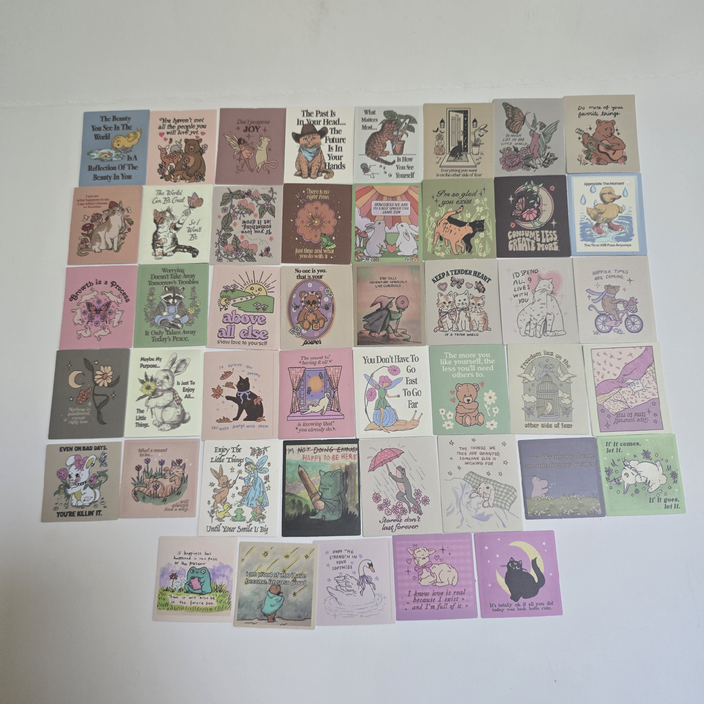 Inspirational Quote VinylStickers (~40 pieces) NEW