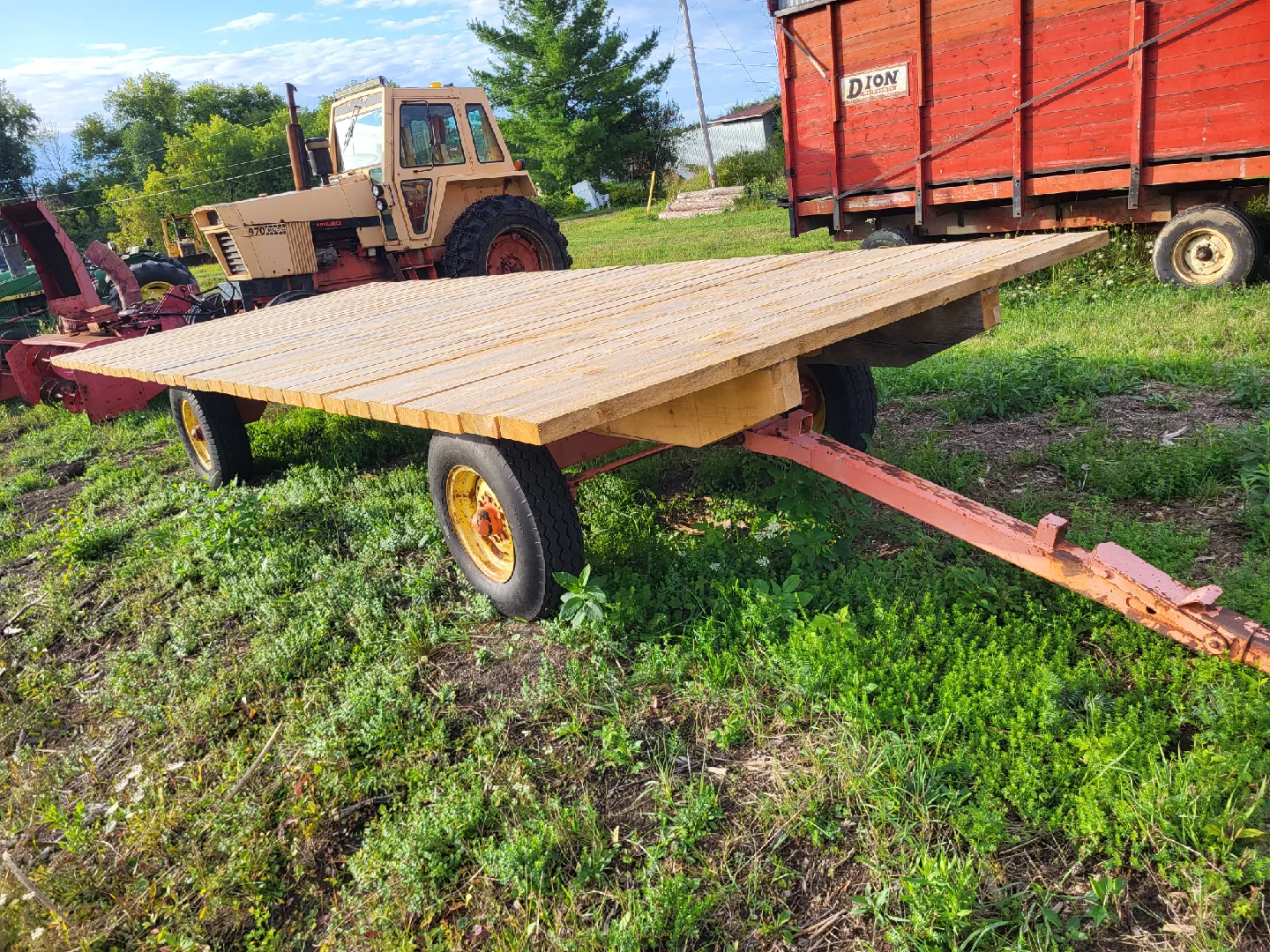 Horst HD Double Reach 10 Ton Wagon with 20' Hemlock Deck image indicator(2)
