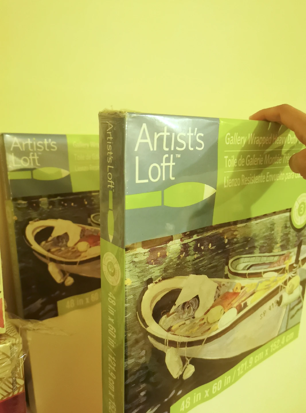 Large stretched canvas - photo 4