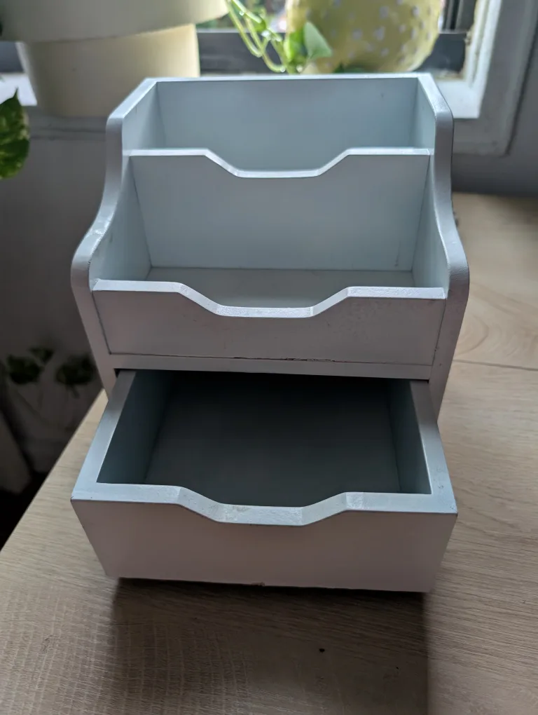 White Wooden Desk Organizer 🥕 thumbnail