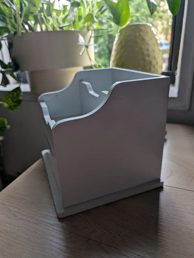 White Wooden Desk Organizer 🥕 image indicator(4)