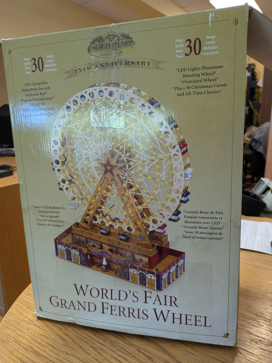 Mr Christmas Grand Ferris Wheel decoration image indicator(2)