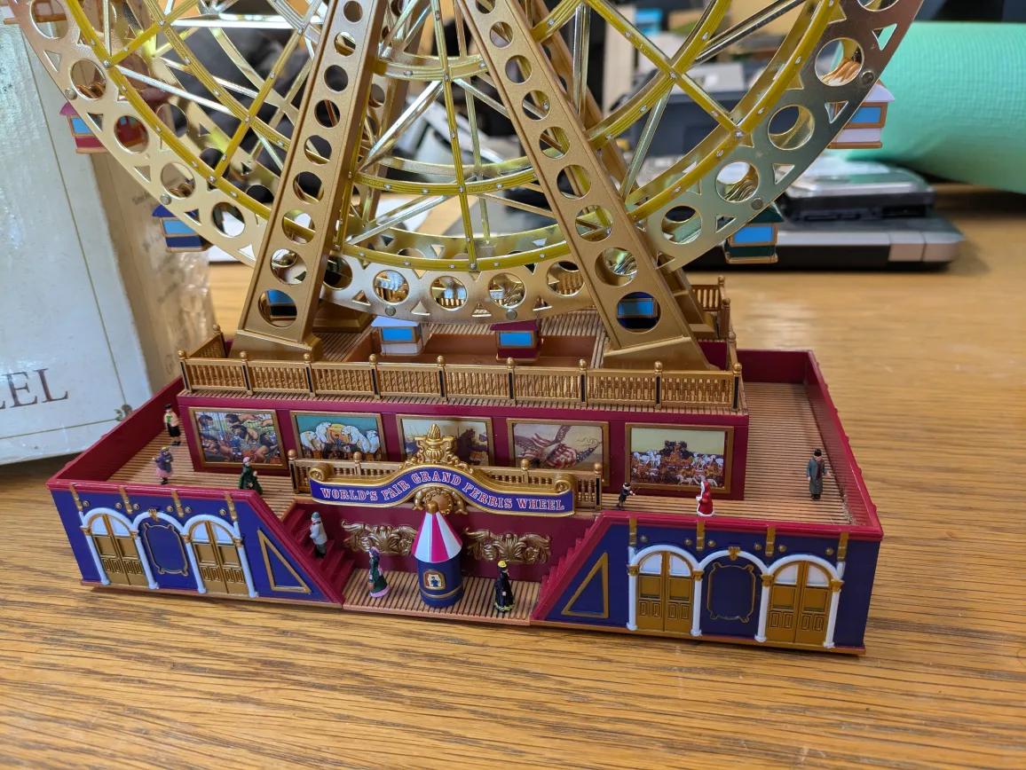 Mr Christmas Grand Ferris Wheel decoration image indicator(4)