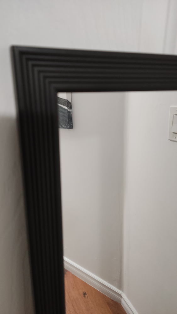 Full Length Mirror - 2 pieces. One black and other white - photo 2