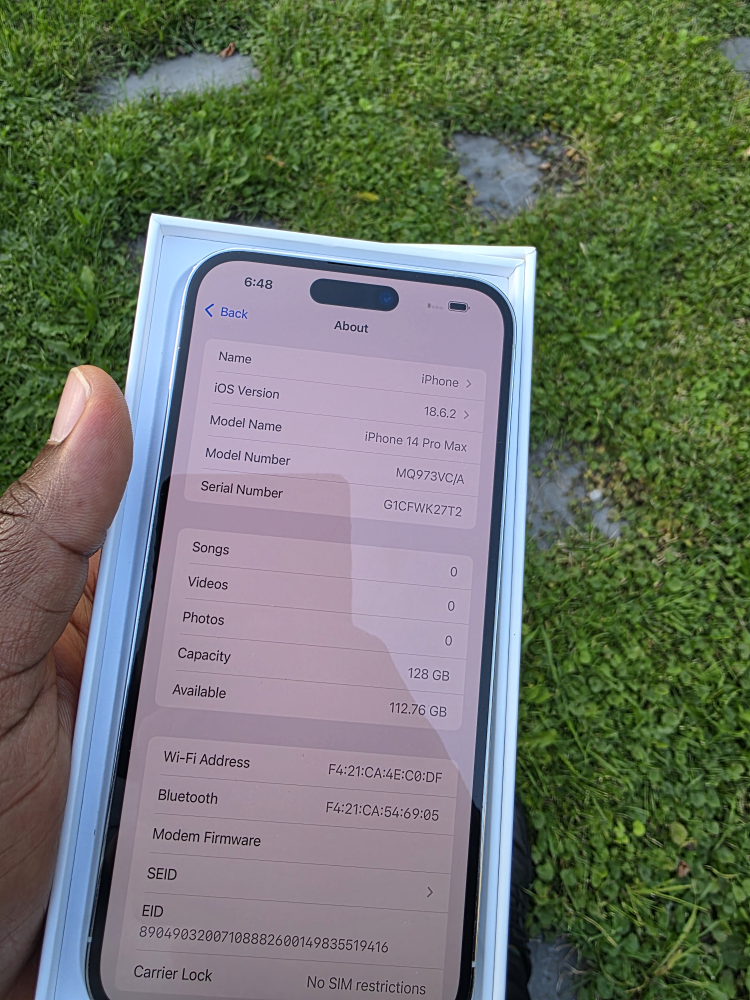 Apple iPhone 14 Pro Max 128GB Silver - photo 4