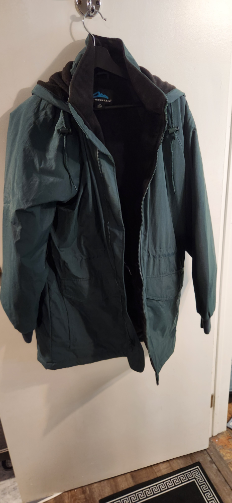 Tri-Mountain Green Winter Coat - Size XS