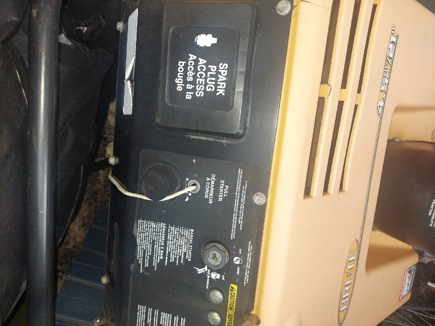 Brute 4.5 HP 21" Snowblower image indicator(4)