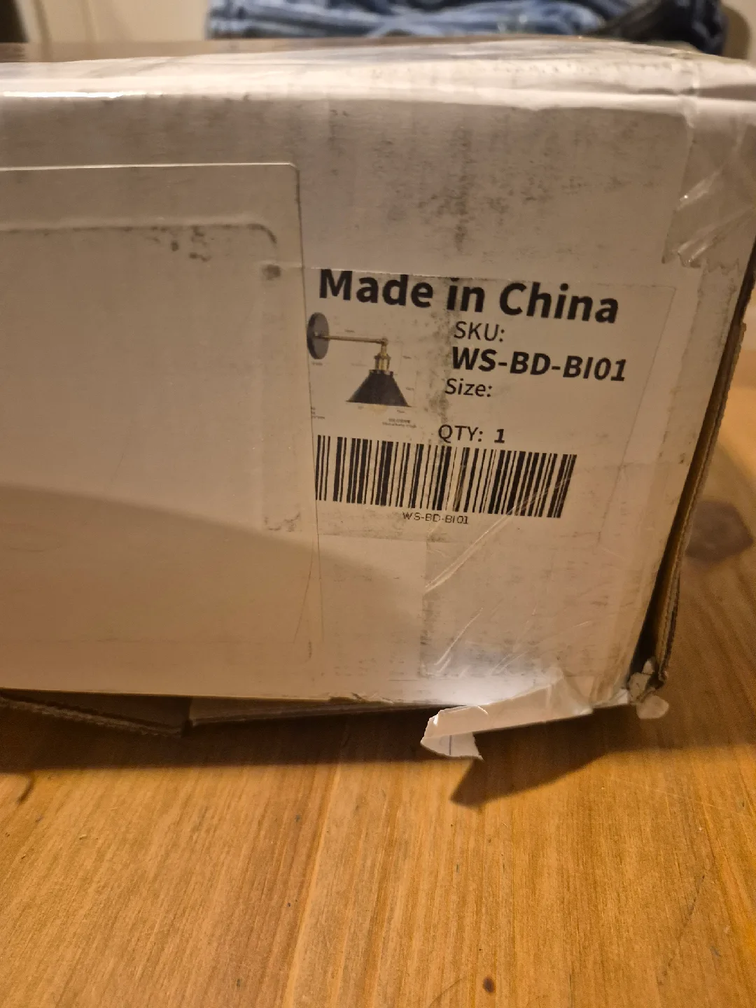 WS-BD-B101 Wall Sconce - New in Box! thumbnail