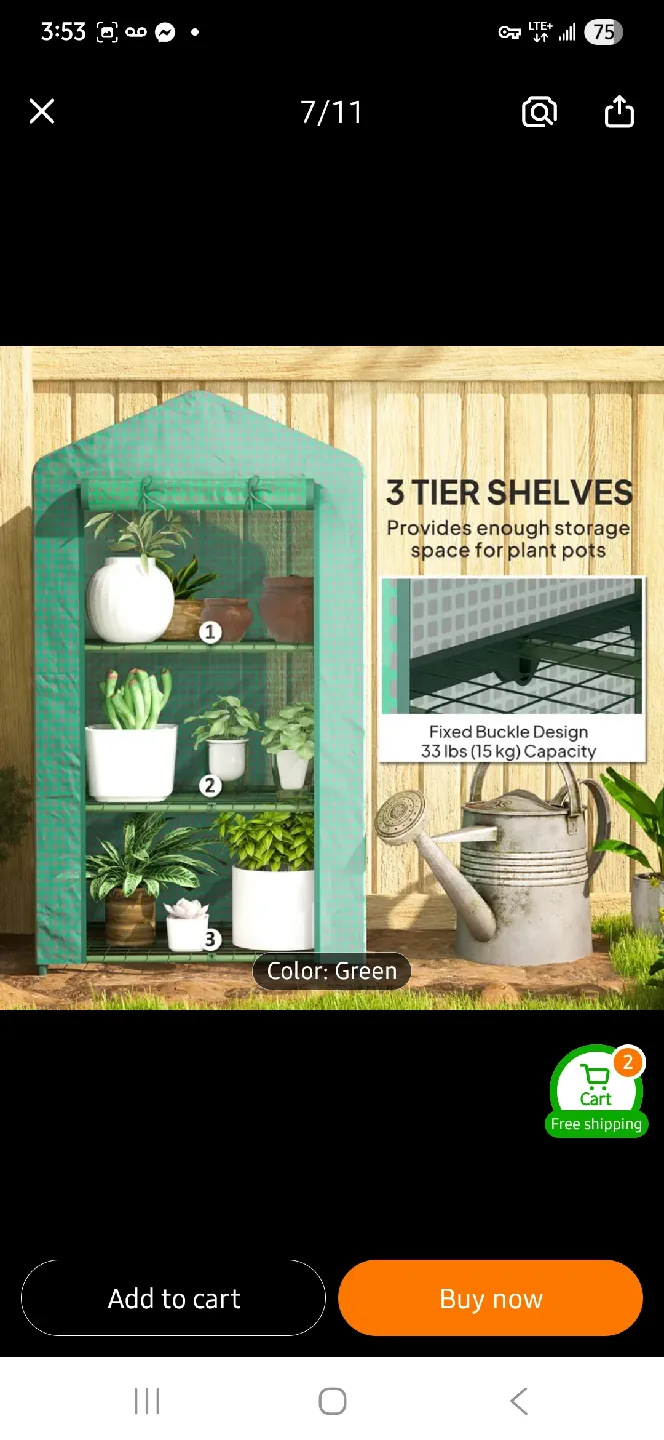 NEW Mini 3-Tier Greenhouse 🪴 🌱 🌿 image indicator(5)