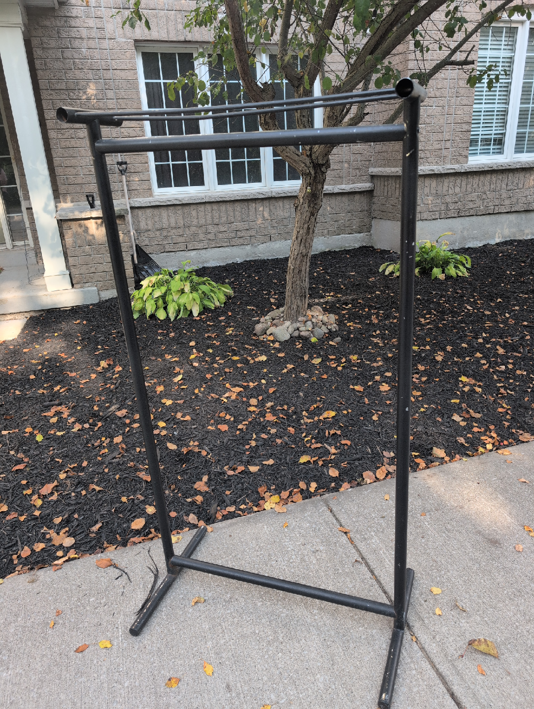 Black Metal Clothing Rack