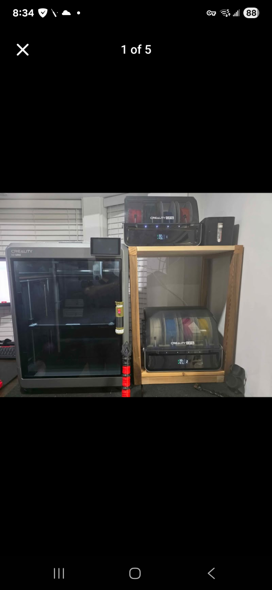 Creality K2 Plus 3D Printer & 2 CFS Filament System