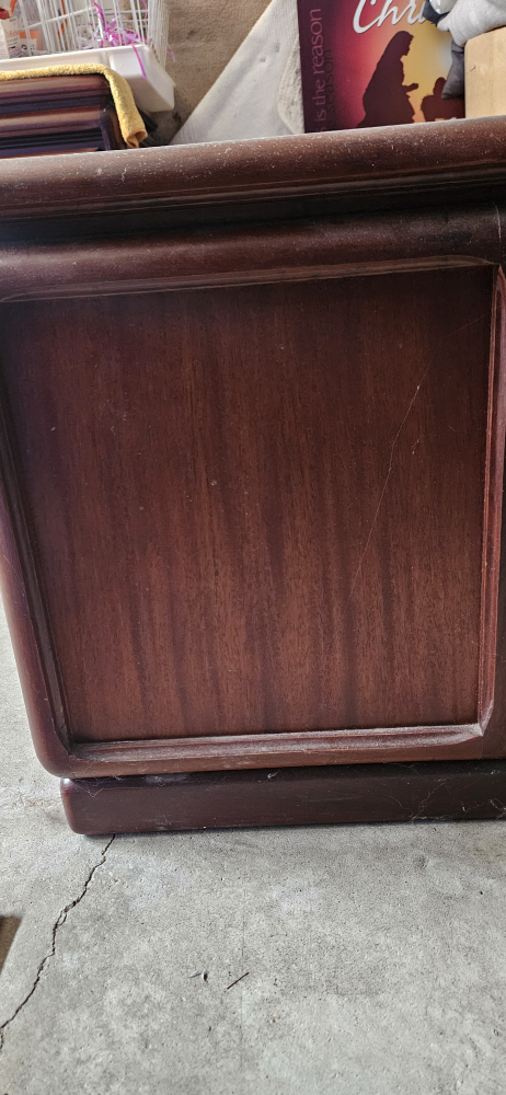 🥕Two-Drawer Wooden Nightstand - Mississauga West - photo 3