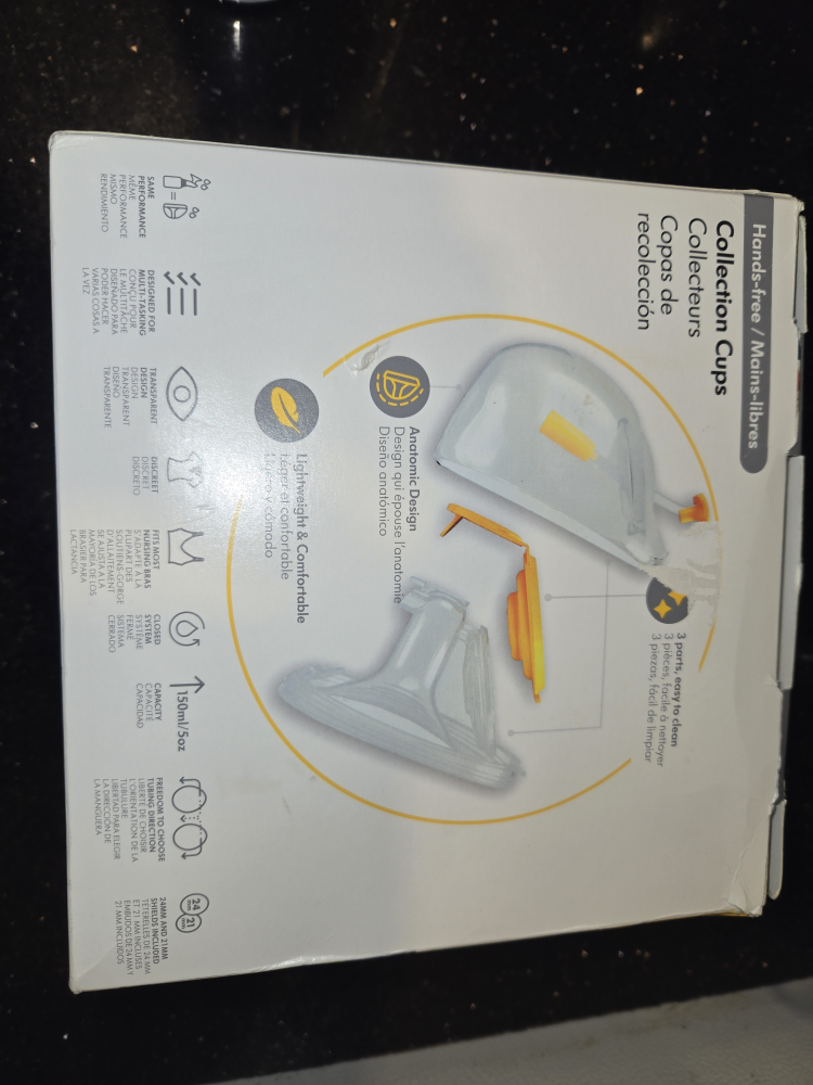 Medela Hands-Free Collection Cups - Complete Set - photo 3