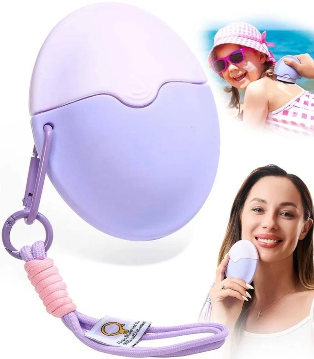 Silicone Sunscreen Applicator - Purple thumbnail