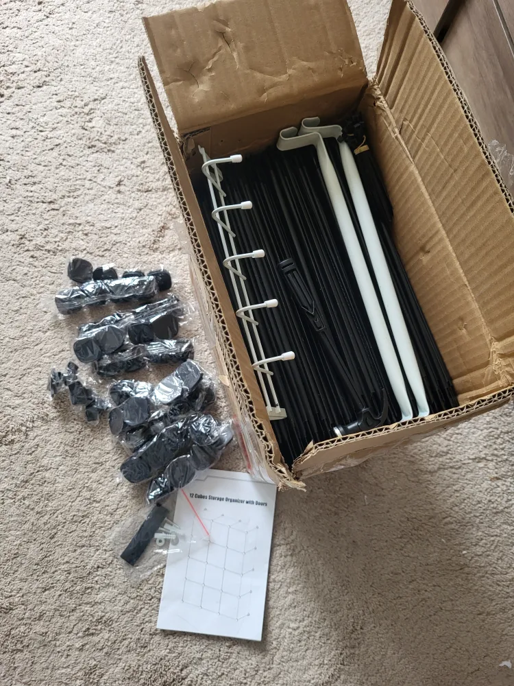 cube storage organizer (New in box) image indicator(2)