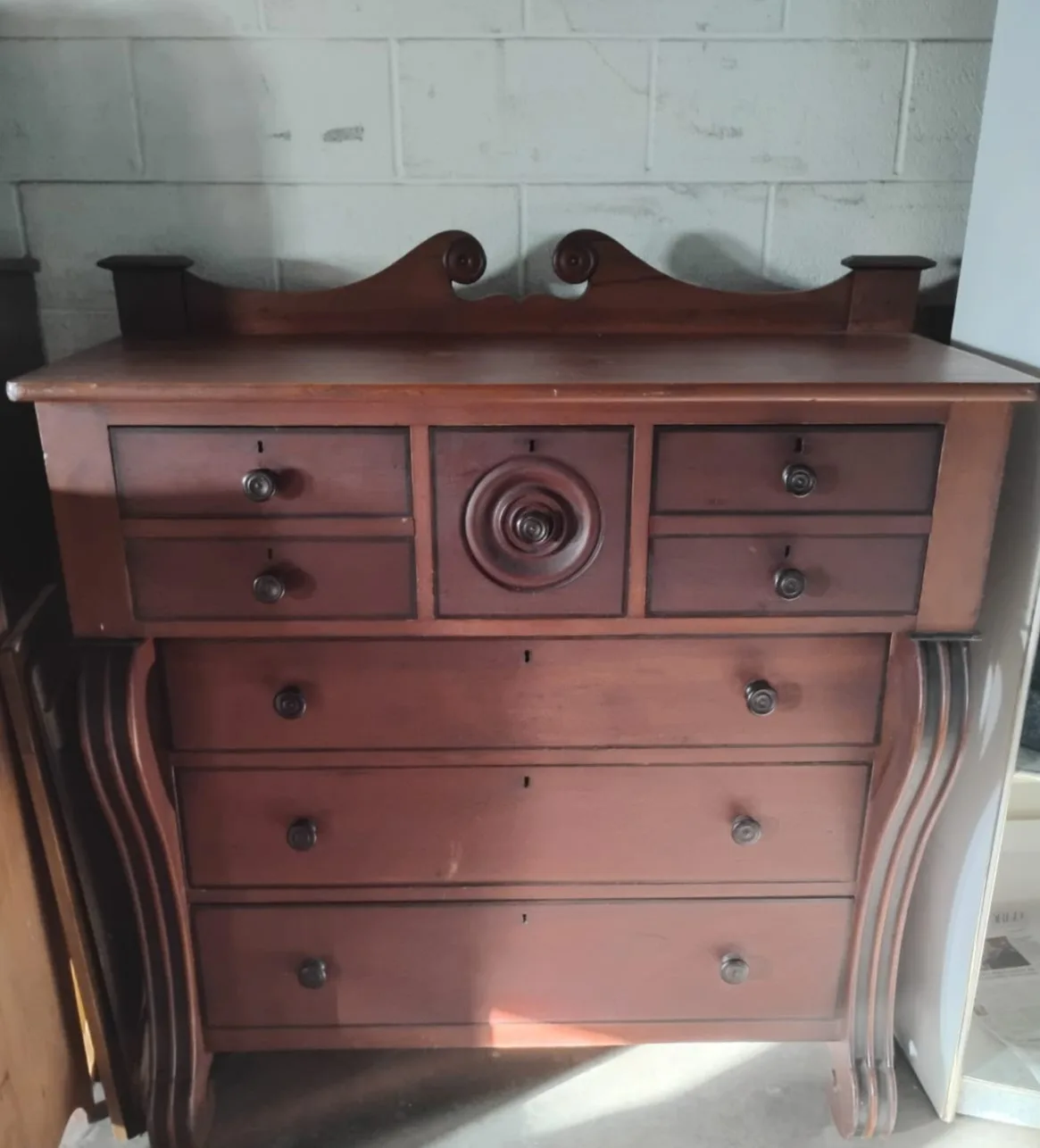 Antique Wooden Dresser/ Barnet Chest thumbnail