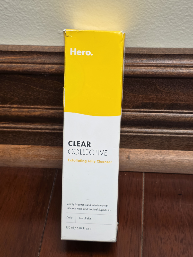 Hero Clear Collective Exfoliating Jelly Cleanser!