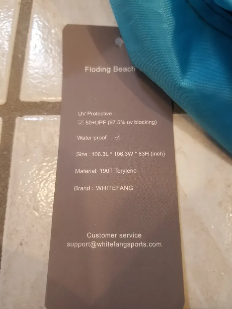 XL Beach Tent 6 person brand new image indicator(10)