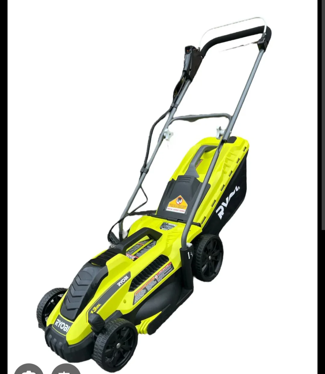 Ryobi 13 inch Corded Lawn Mower thumbnail