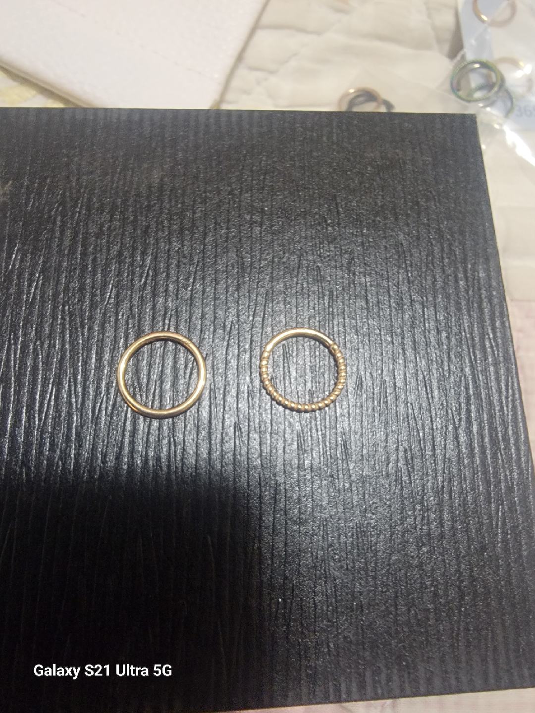 Gold Rings - Set of 2