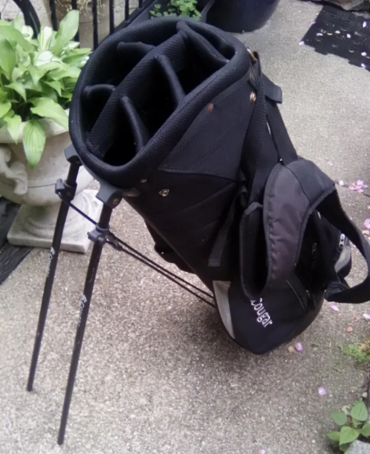 Cougar Golf Stand Bag - Black image indicator(2)