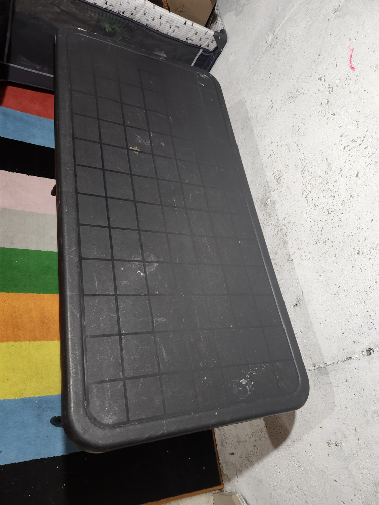 Black Folding Table - photo 2