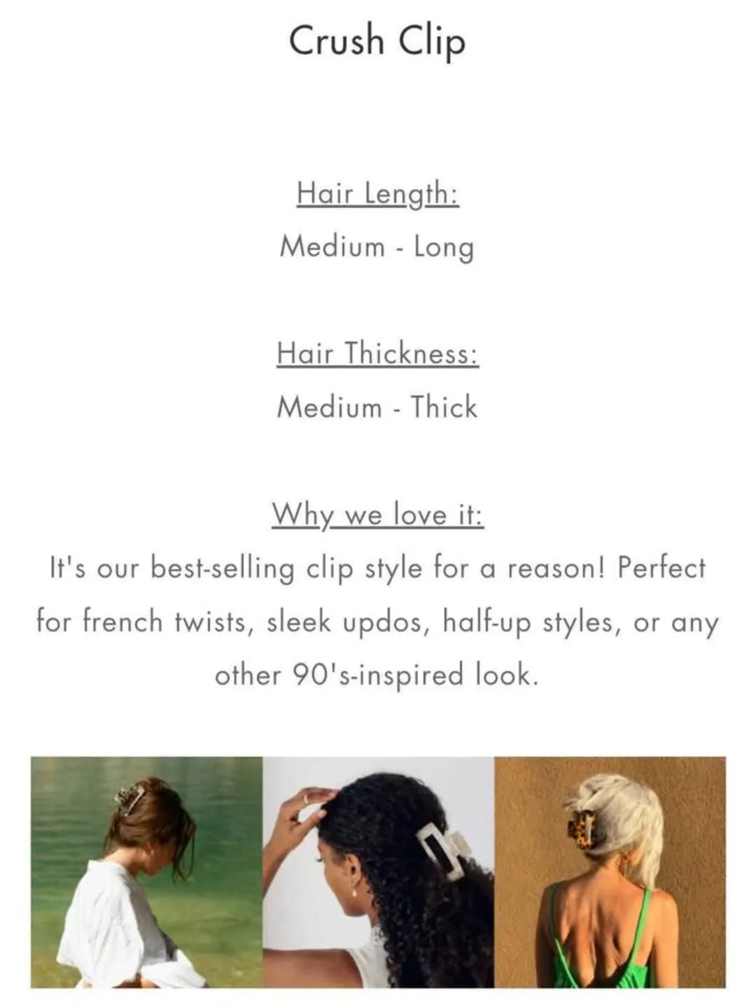 Supercrush Crush Clip in Dark Tortoise image indicator(2)