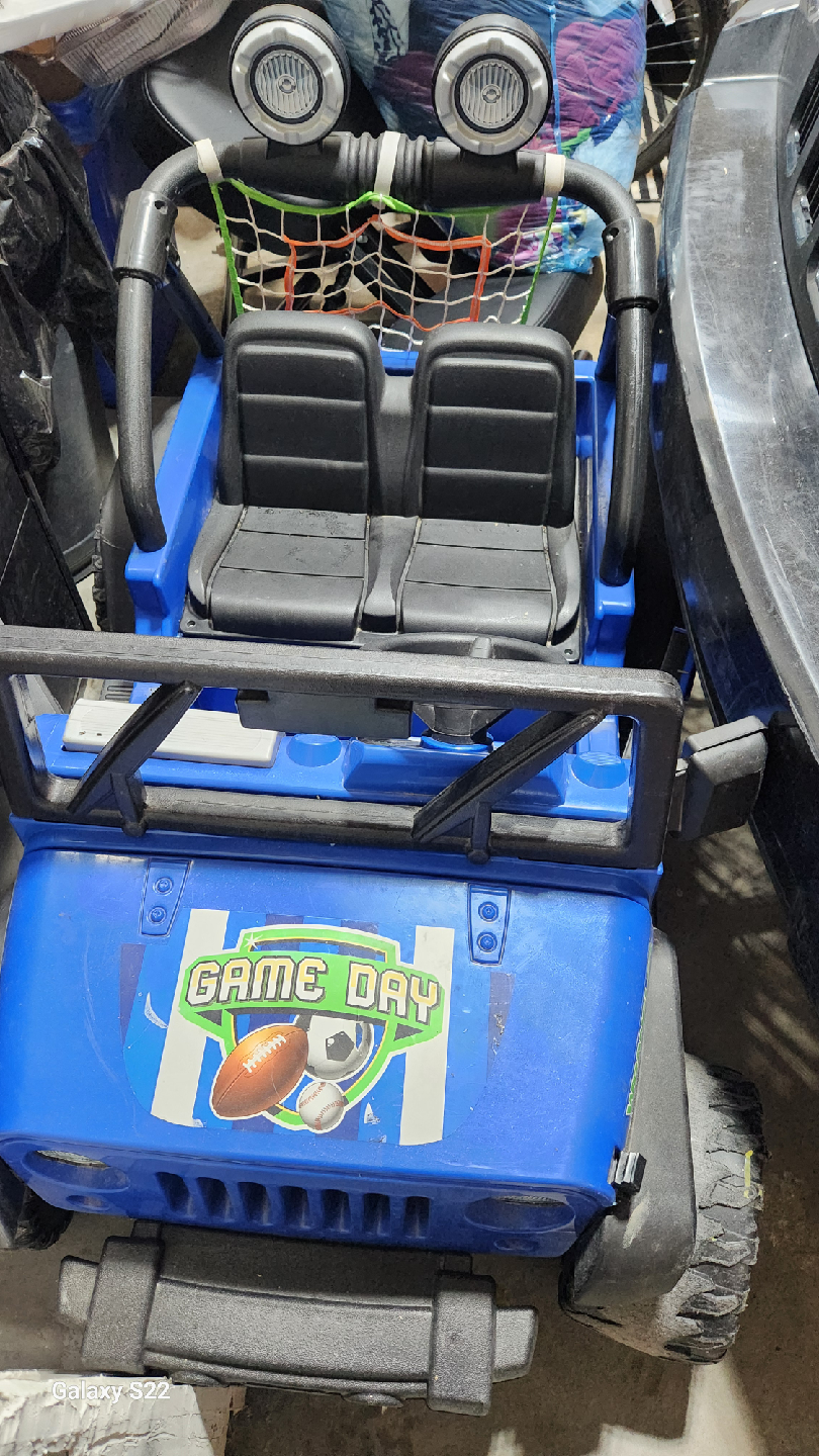 Jeep Ride-On Toy Car - Blue