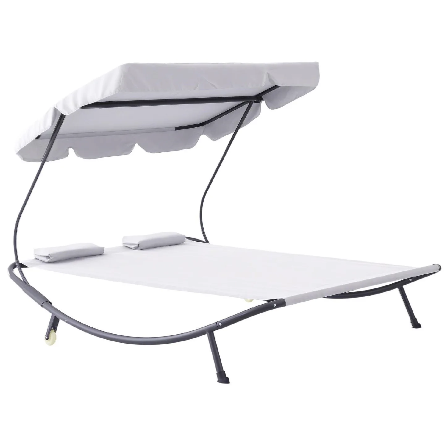 Double Person Lounger with Canopy & Pillows thumbnail