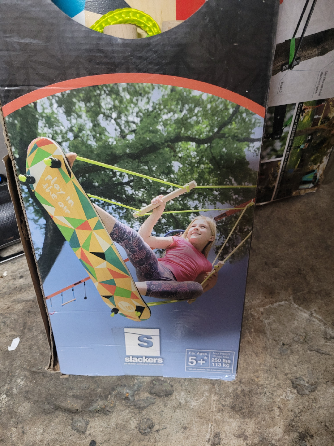Slackers Ninjaline Skateboard Swing - photo 2