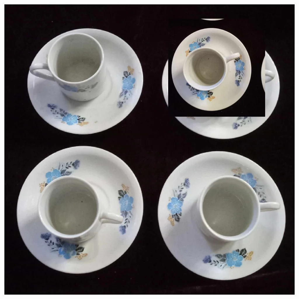 Rare Floral Coffee Set thumbnail