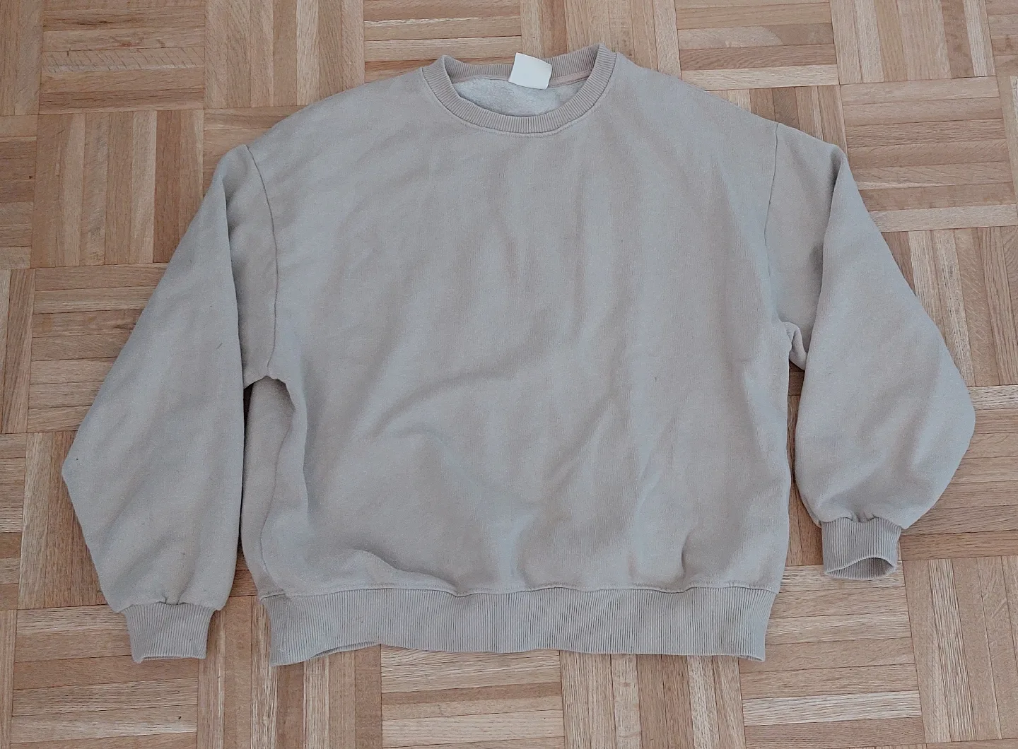 Beige Crewneck Sweatshirt thumbnail