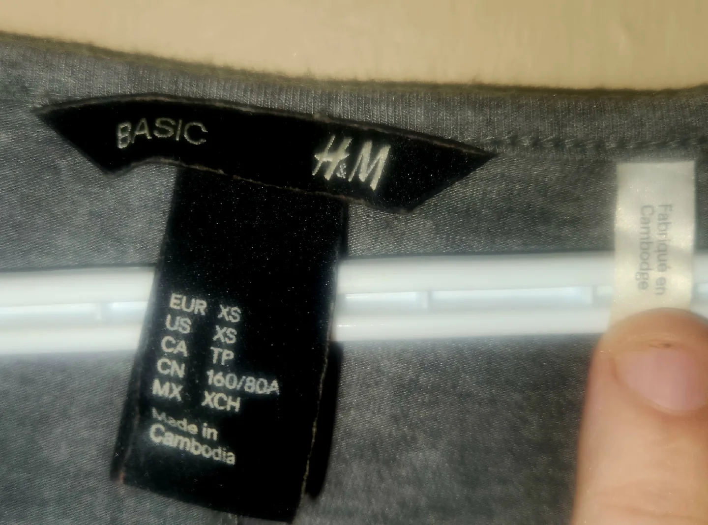 H&M Basic Gray XS Dress /TP image indicator(2)