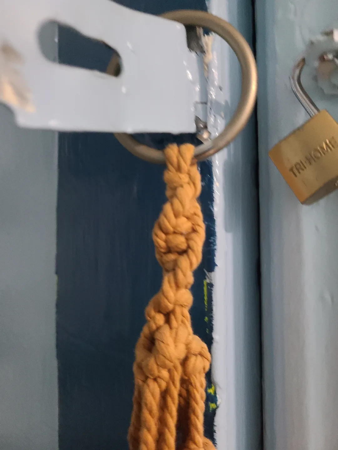 Macrame Plant  or fold and go chair.  - 41 Inches image indicator(6)