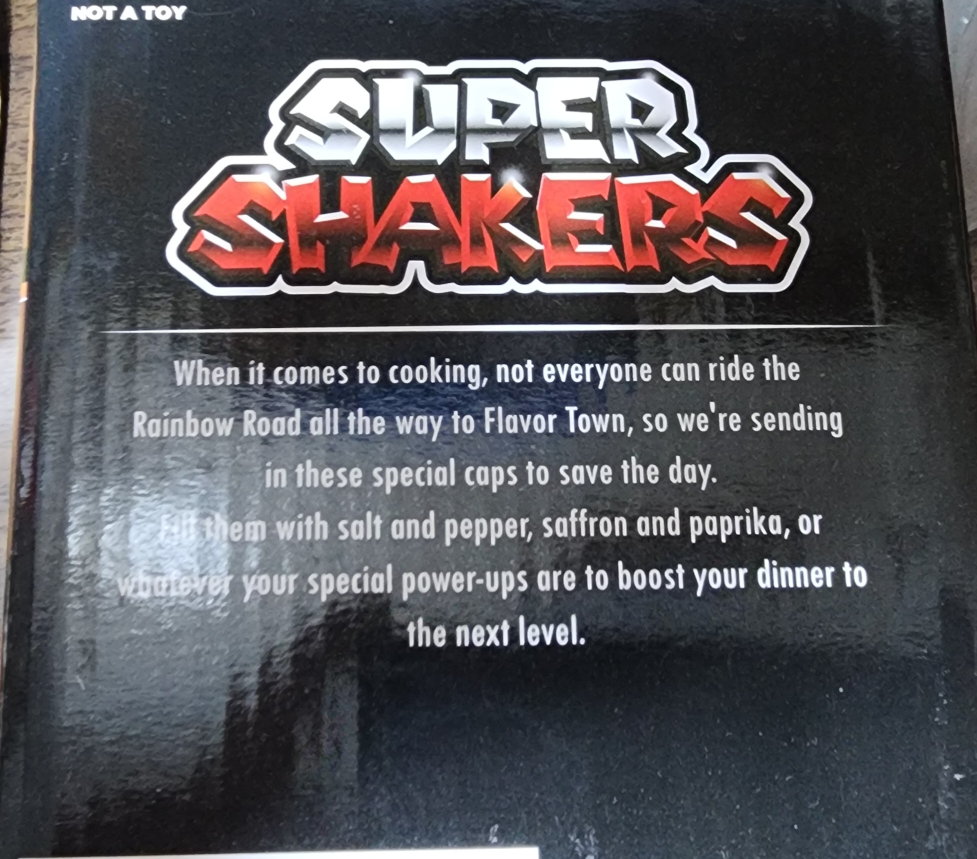 Super Shakers Salt & Pepper Shakers - New in Box! - photo 3
