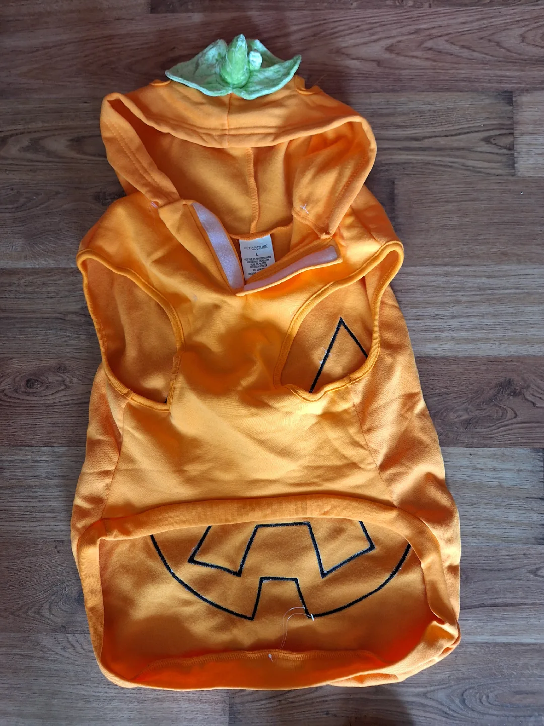 Pet Costume Pumpkin Halloween image indicator(2)