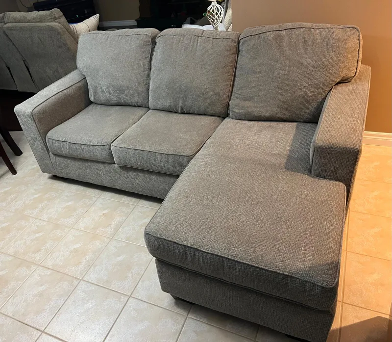 Sofa Chaise and Armchair Set - Light Grey image indicator(4)