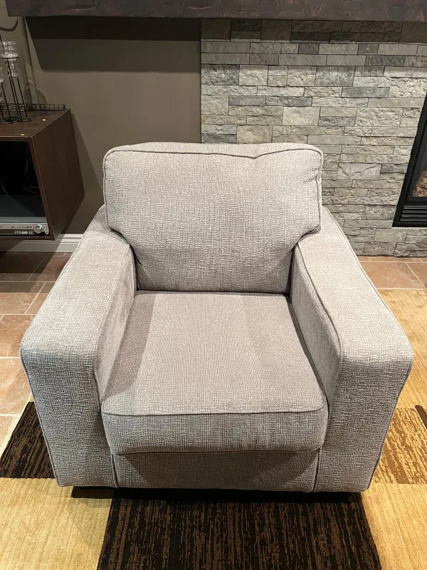 Sofa Chaise and Armchair Set - Light Grey image indicator(6)