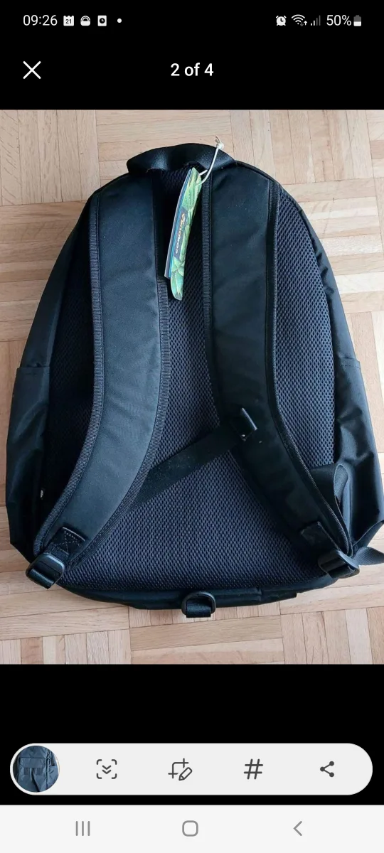 Adidas Black Backpack - New! image indicator(2)