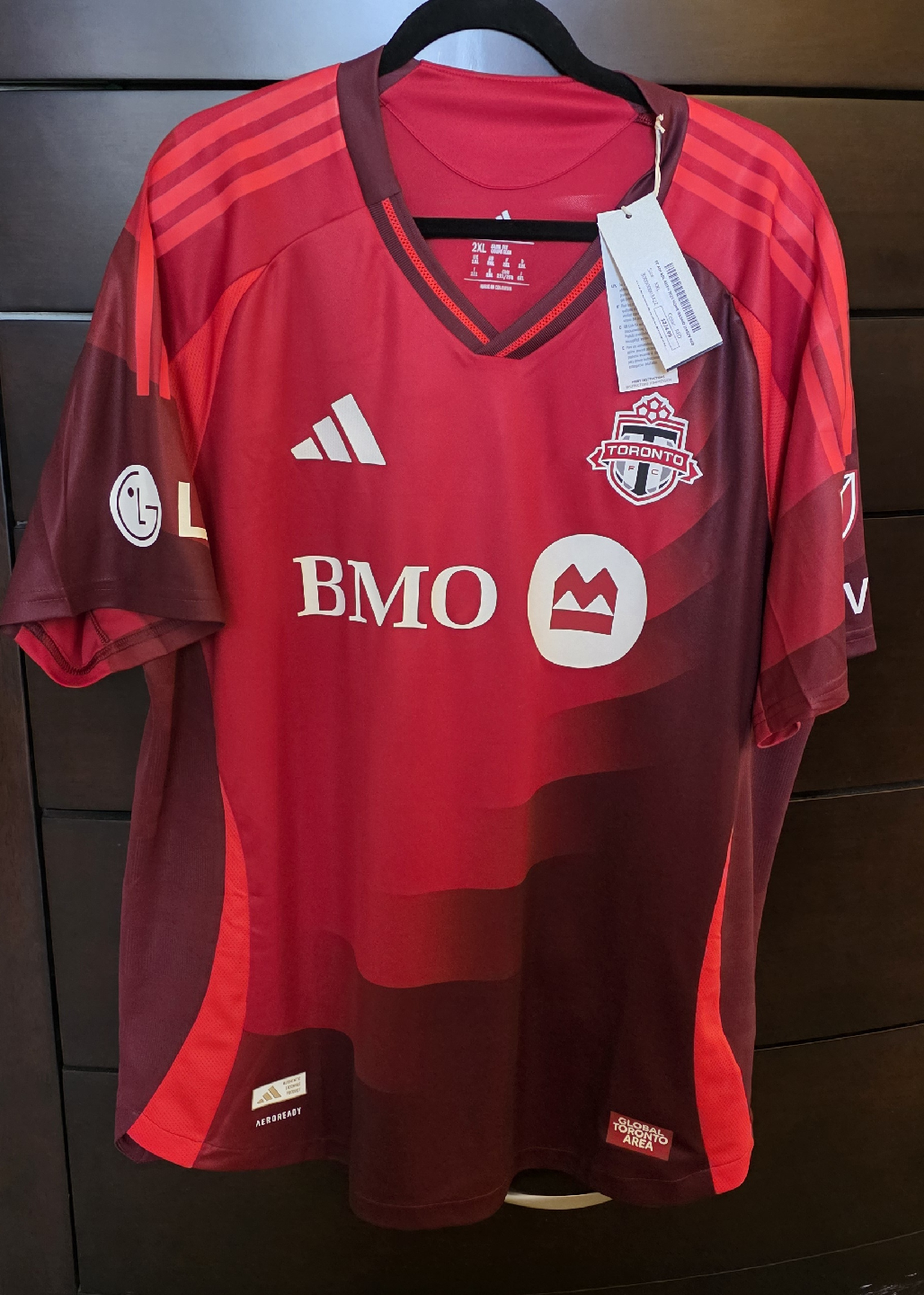 Adidas Toronto FC Osorio 2025 Jersey - XXL