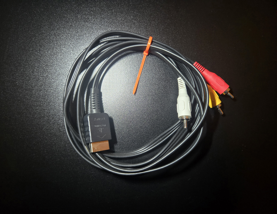 PlayStation AV Cable – Works with PS1, PS2 & PS3